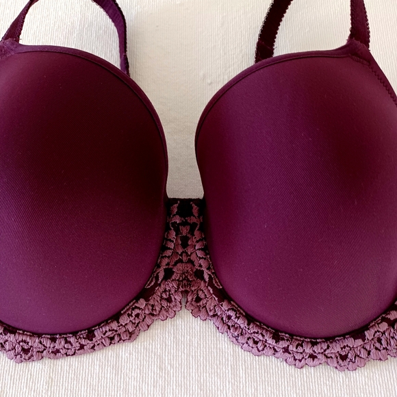 NWOT Wacoal Embrace Lace T-Shirt Bra, size 32DD - Picture 13 of 15